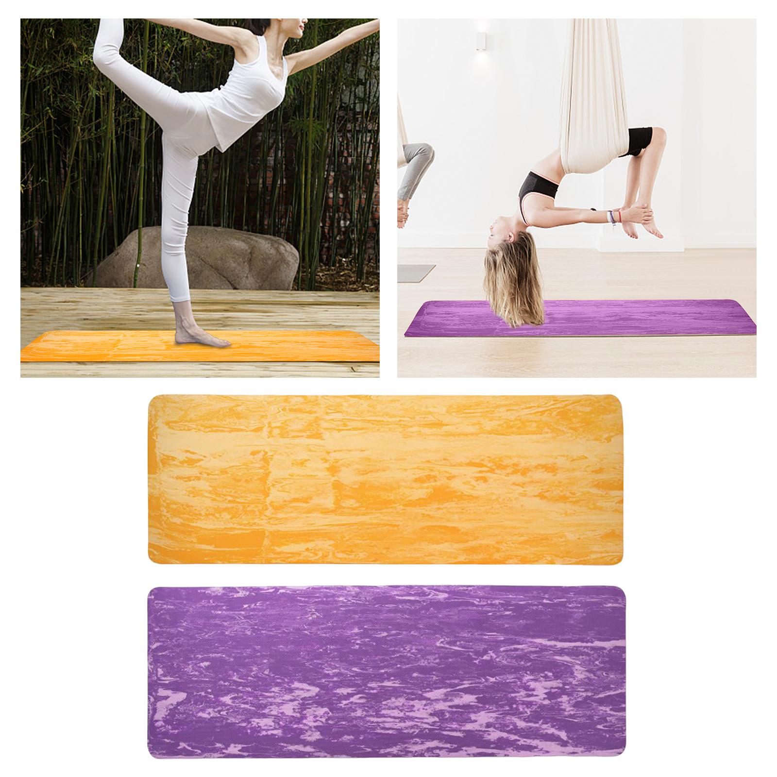 Yoga Pad Pilates Fitness Equipment Workout Adult Exercise Yoga Mats Extra Wide for Traveling Strength Training Muscle Building