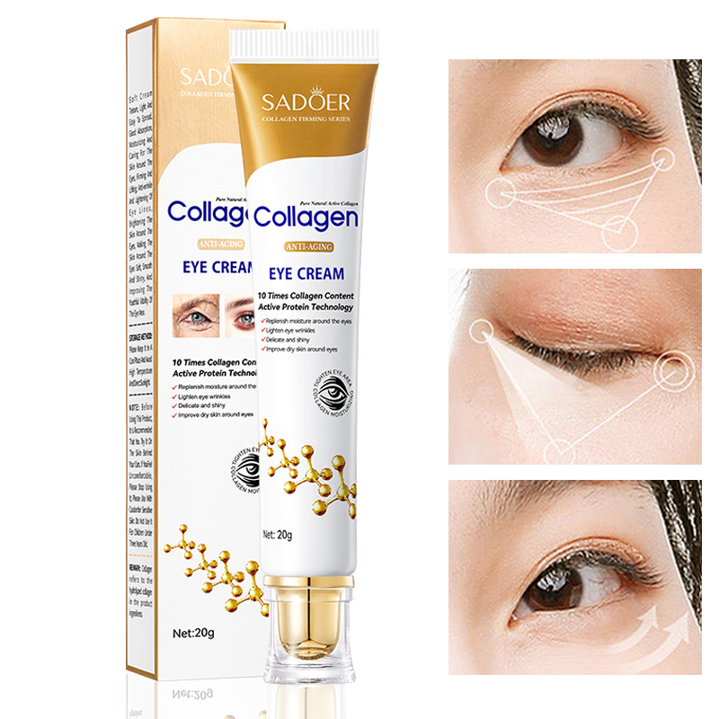 Best of Collagen Eye Cream Anti-aging Anti Dark Circles Eye Bags Anti-wrinkles Moisturizing Skincare Eyes Cream Skin Care For Eyes Reviews & Tips