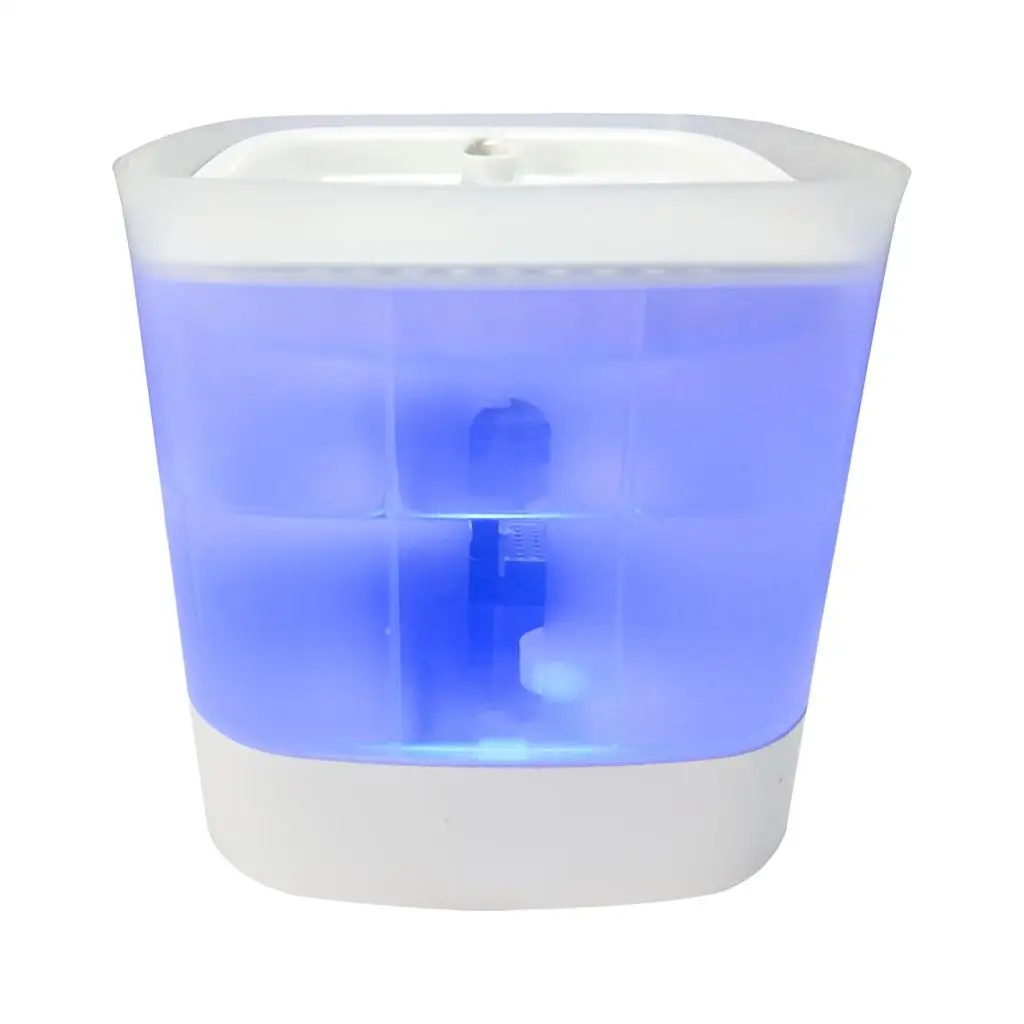 Cat Water Fountain, 68oz/2 Pump with LED Indicator Light,  with 2 Filters, Water Level Window