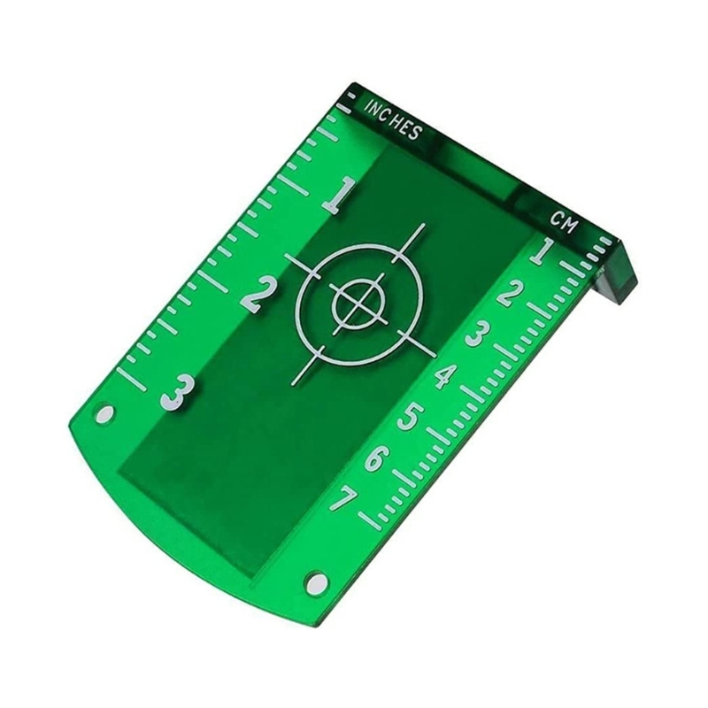 Description Picture 5 of itemHorizontal & Vertical Target Plate Card For Green Red-Beam Cross-Line Levels-Laser Enhancement Distance Measuring
