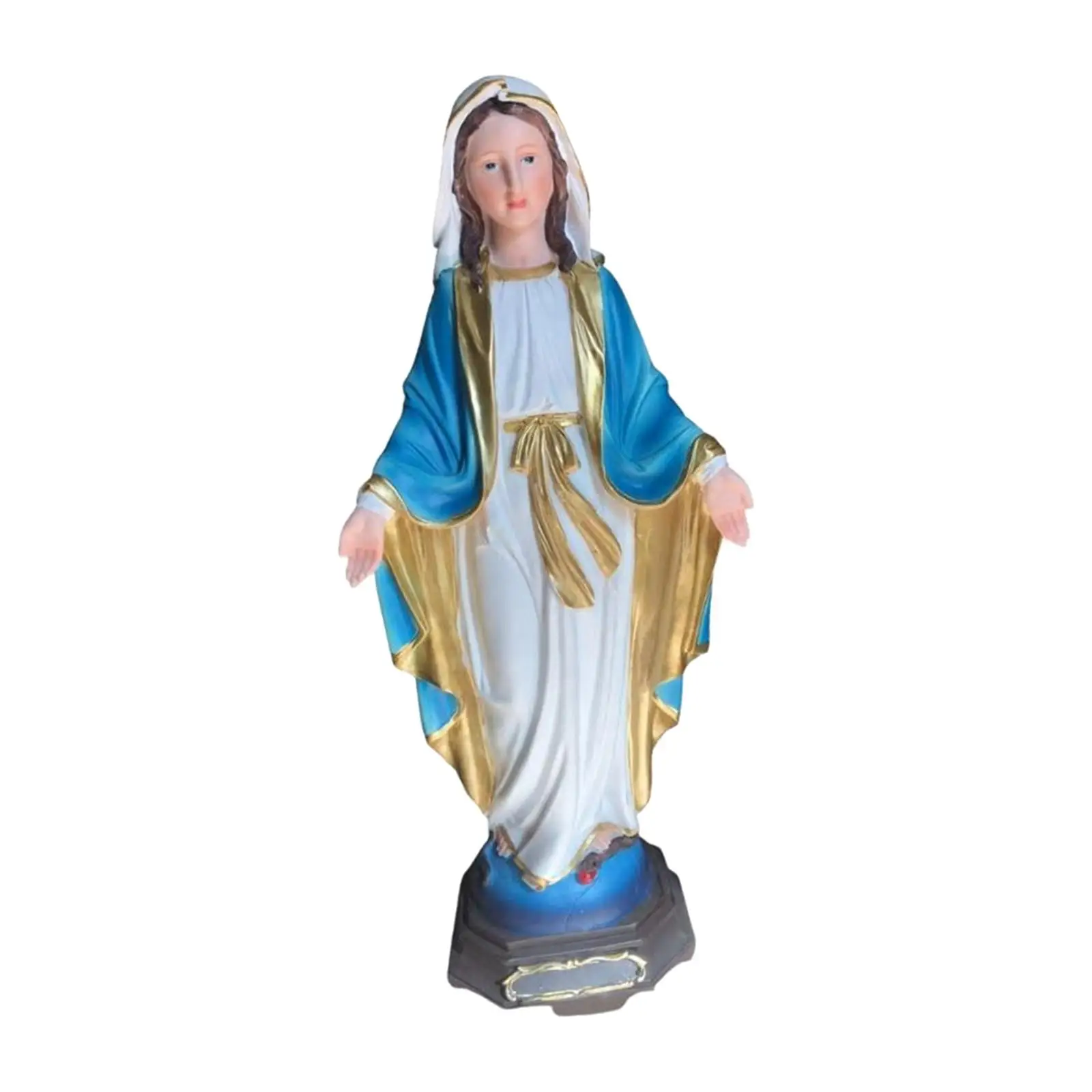 Virgin Mary Statue Grace Statue Collectable Office Mother Day Decorations Statue