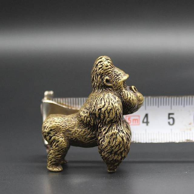 Gorilla Statue Decorative Gorilla Figurine Freestanding Copper Gorilla  Sculpture Vividly Engraved Gorilla Decoration Home Decor - AliExpress