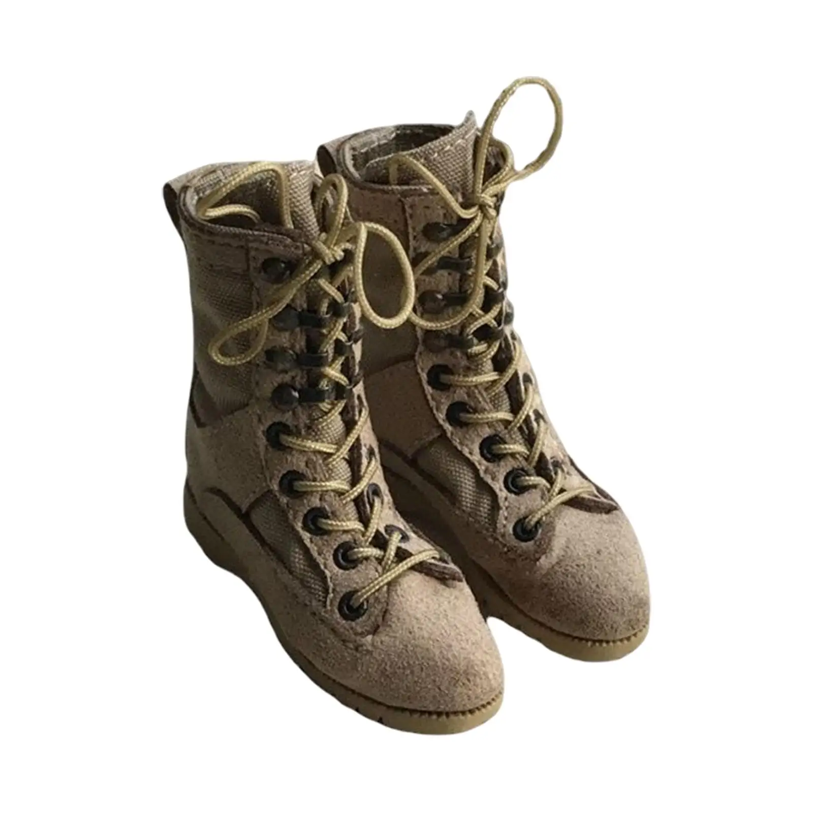 1:6 Mans Soldier Boot Handmade Adults Gifts Climbing Footwear Collection for 12'' Male Doll Accessories Costume