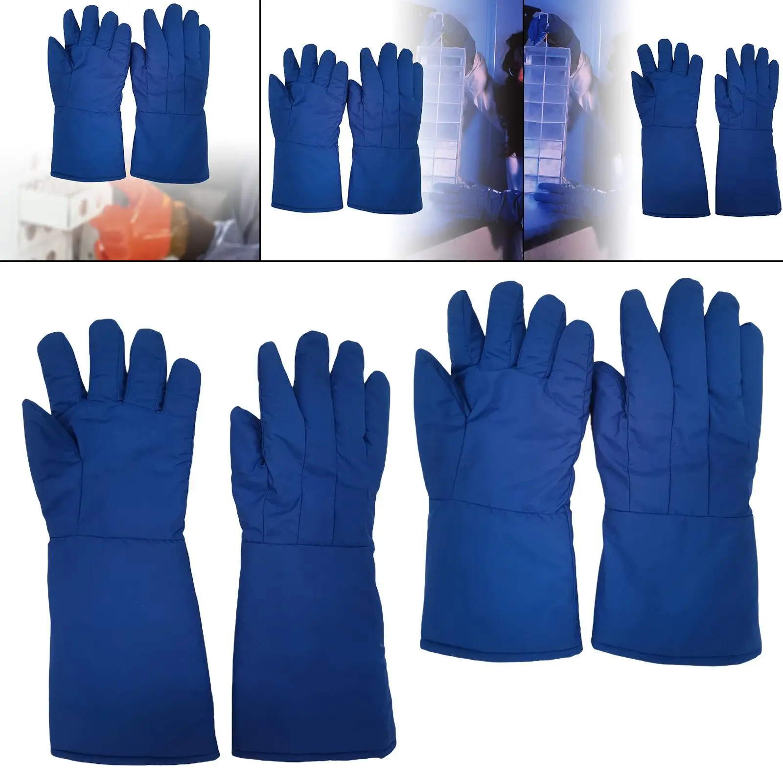 Cold Resistant Gloves Cold Resistance Cryogenic Gloves for Freezing Rooms Cold Storage