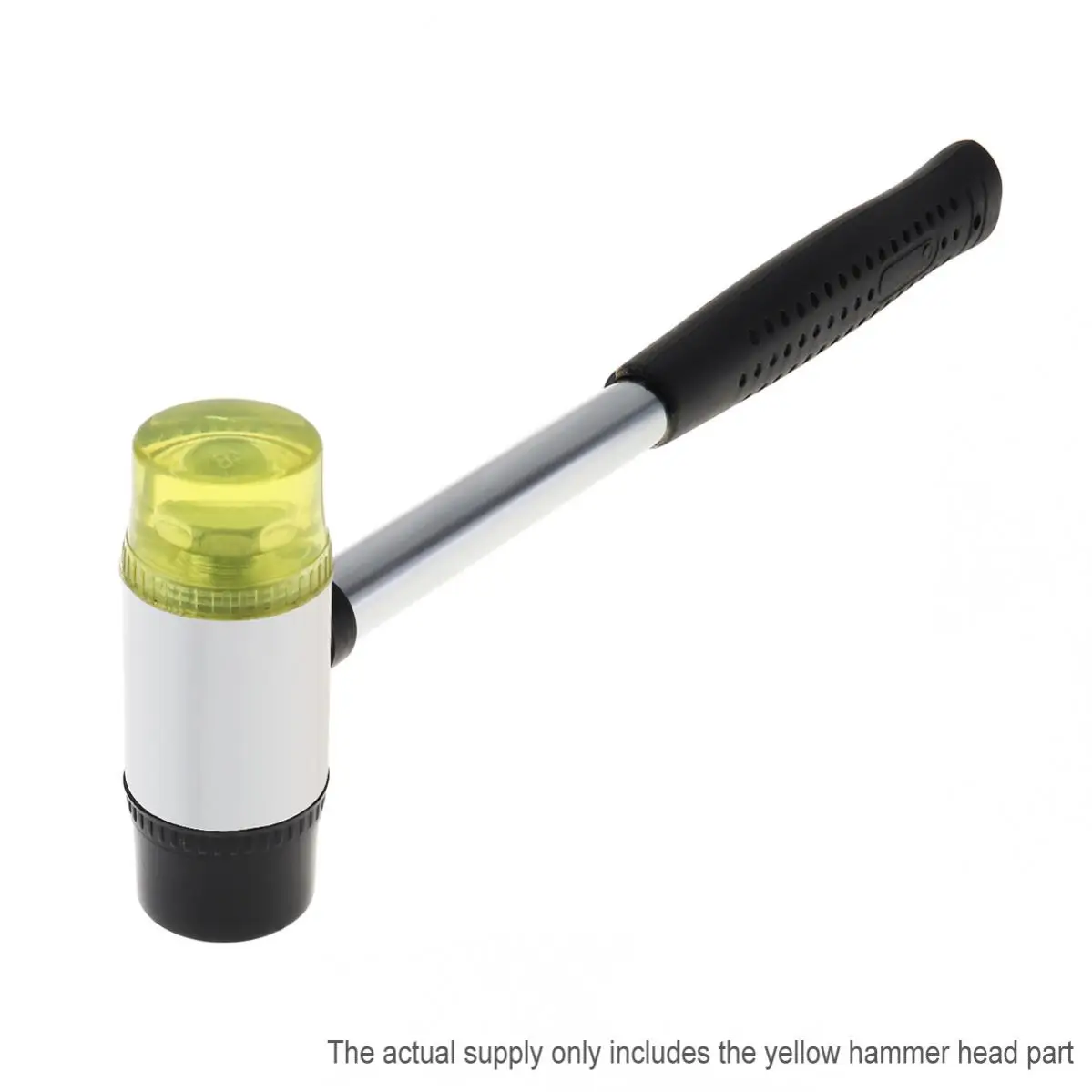 Title 3, 25 30 35 40mm Rubber Hammer Head Double Faced W...