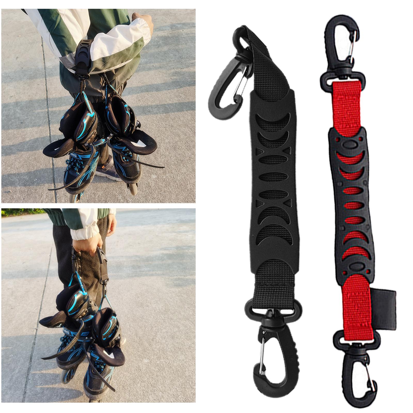 1PC Skate Shoe Carrier Durable Inline Skates Lifter with End Hooks Roller Skate