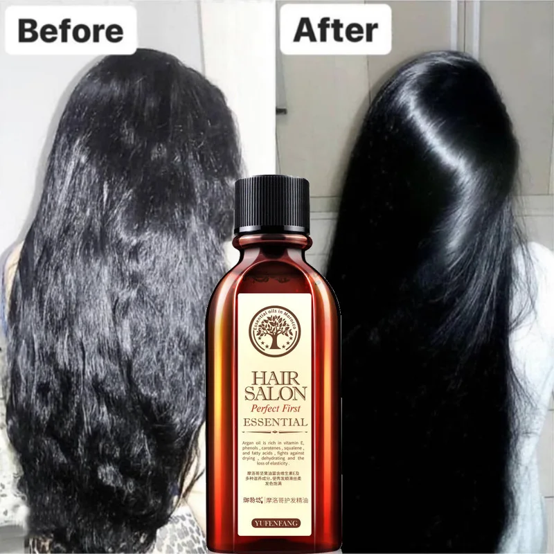 Best of 60ML Repair Hair Essential Oil Help Nourish Hairs Root Hairs Split Smooth Silky Strengthen Hair Growth Multifunctional Hair Care Reviews & Tips