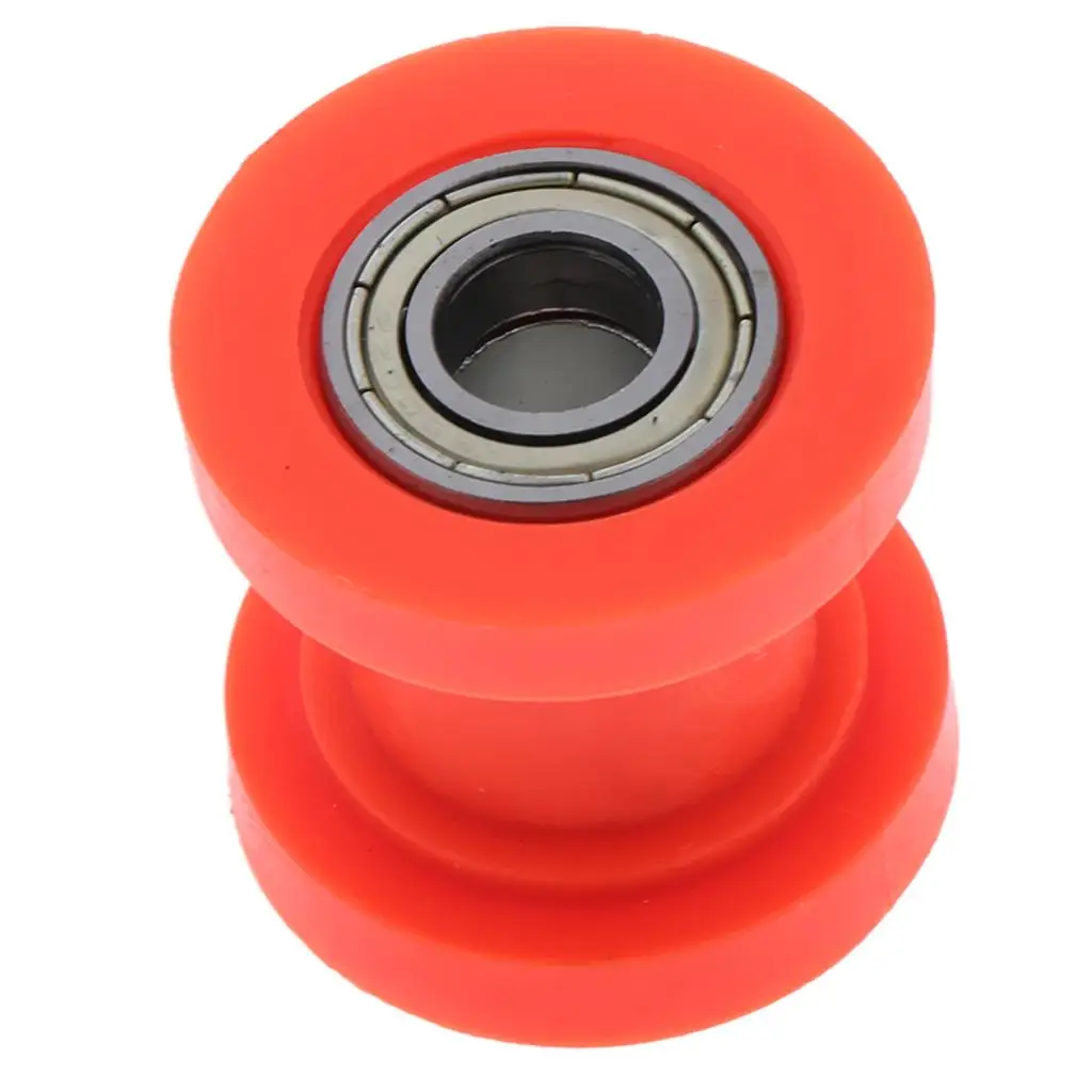 Motorcycle 8mm /10mm Chain Roller Pulley Tensioner Wheel Guide For Cars