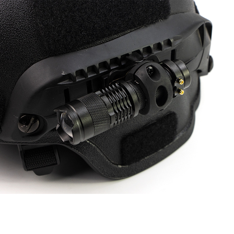 Description Picture 6 of item1pcs 20-24mm Helmet Special Lighting flashlight Support Tactical Helmet jig adapter outdoor sports riding rail accessories