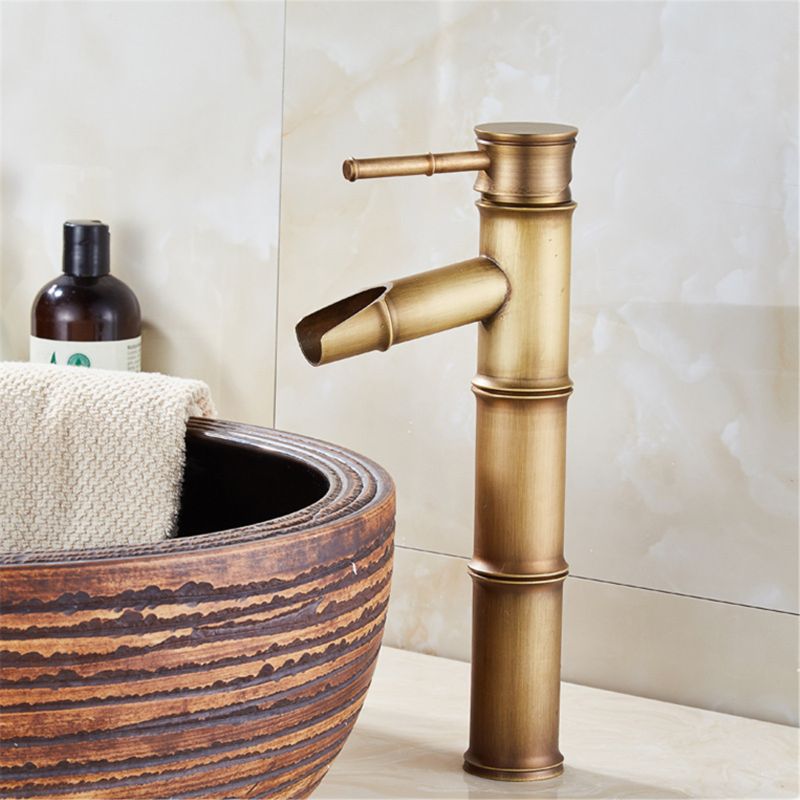 Title 4, Bathroom Cold/Hot Mixer Basin Tap Waterfall Sin...