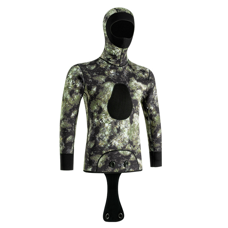 Title 5, HOT 5mm Camouflage Wetsuit Long Sleeve Fission ...