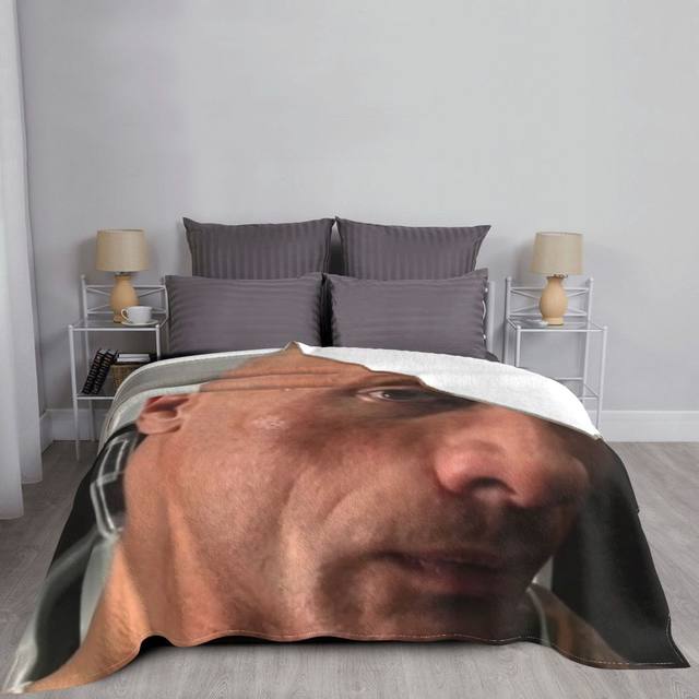 The Rock Eyebrow Raise Face Meme Throw Blanket Comforter Blanket Designer  Blankets - AliExpress