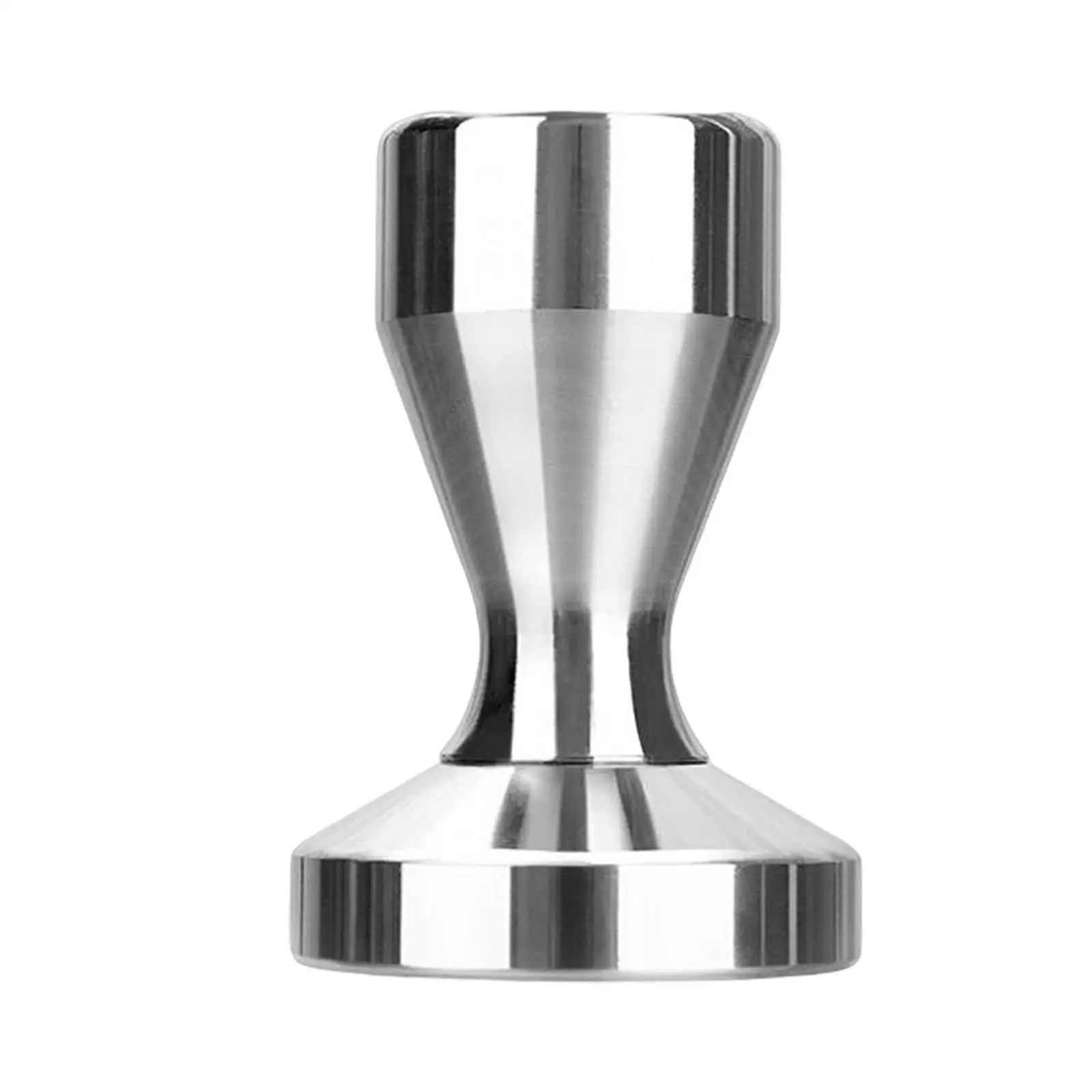 Stainless Steel Coffee Tamper Ergonomic Handle Polished Espresso Pressing Tool