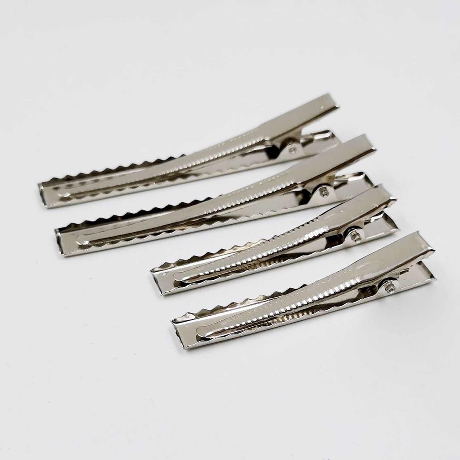 50 stücke Hersteller Großhandel liefern Enten clip DIY Metall clip Zubehör Haars pange eine Packung – Detail 2