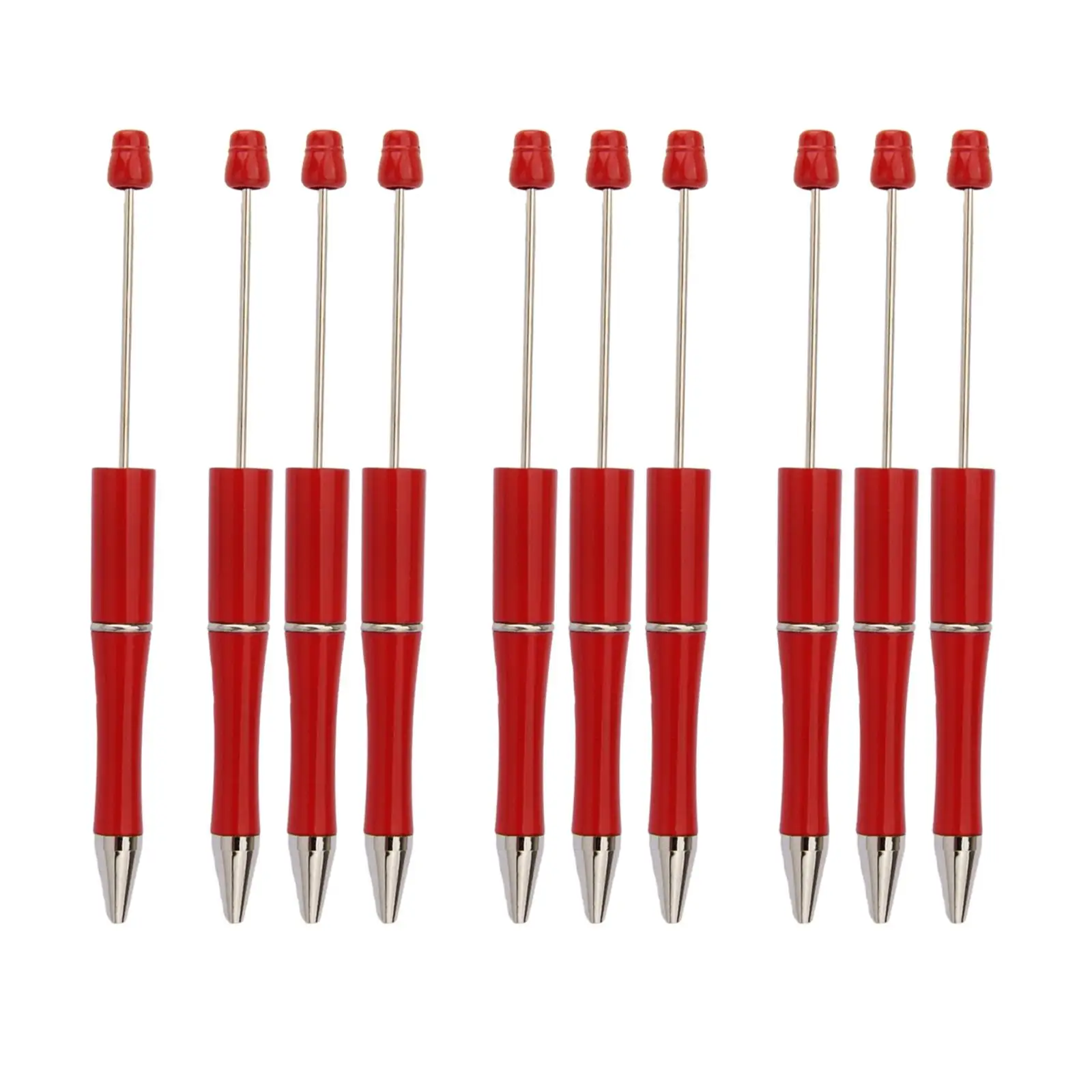 10 Pieces Beaded Pen DIY Crafting Pens for DIY Pen Kits Gift Supplies School