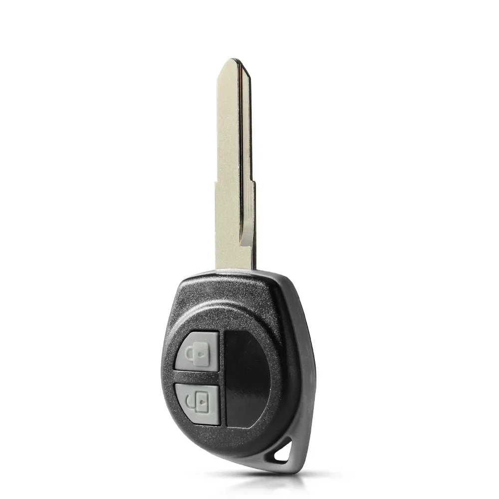 KEYYOU 2 Tasten Ersatz Fernbedienung Auto Schlüssel Shell Für Suzuki Grand Vitara SWIFT Mit Gummi Taste Pad Fob HU133R/TOY 43 Klinge – Detail 5