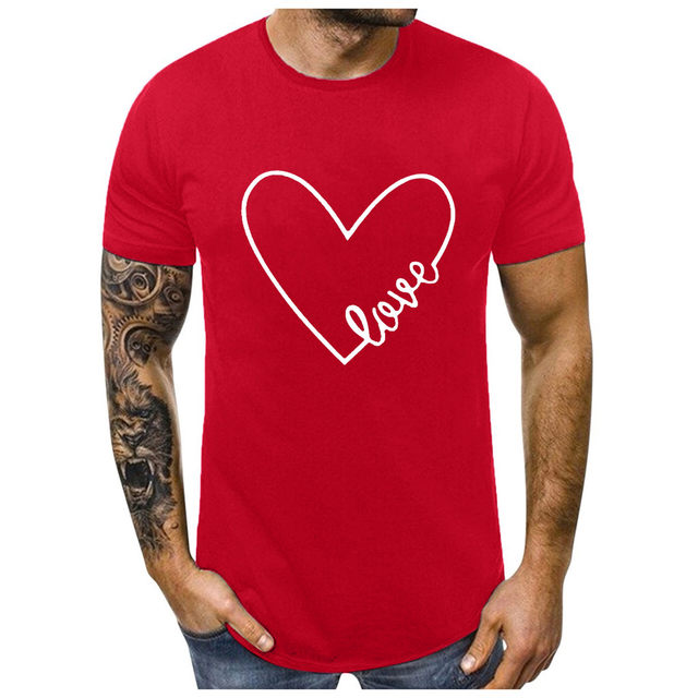 I Love My Girlfriend T Shirt camicia personalizzata I Heart My Girlfriend  T-Shirt stampata coppie a maniche corte san valentino top Tees - AliExpress