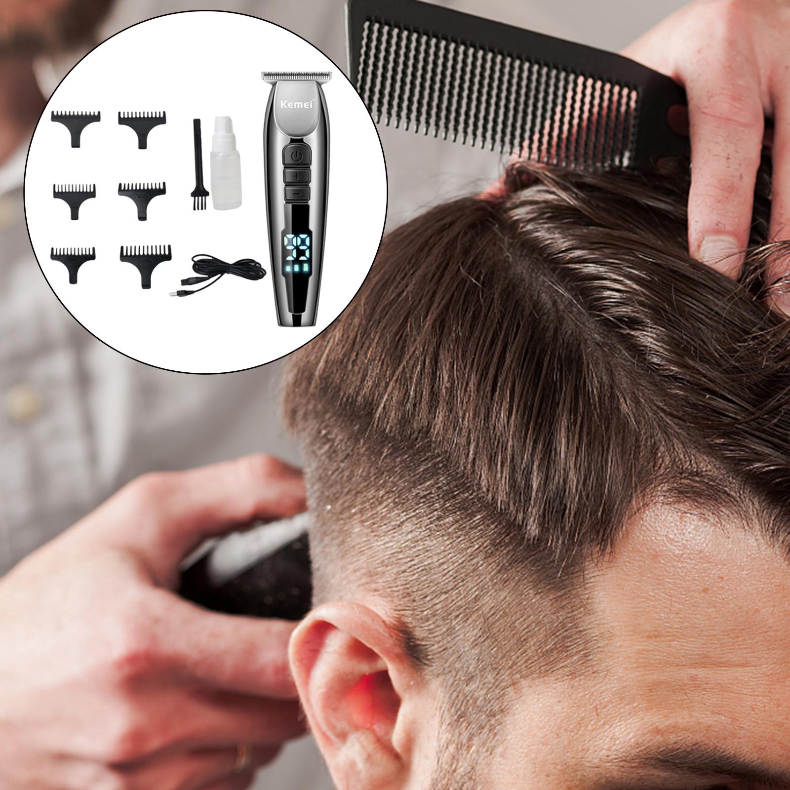  Clippers Low Noise USB Rechargeable Haircut Mhine for Home Mens Adult