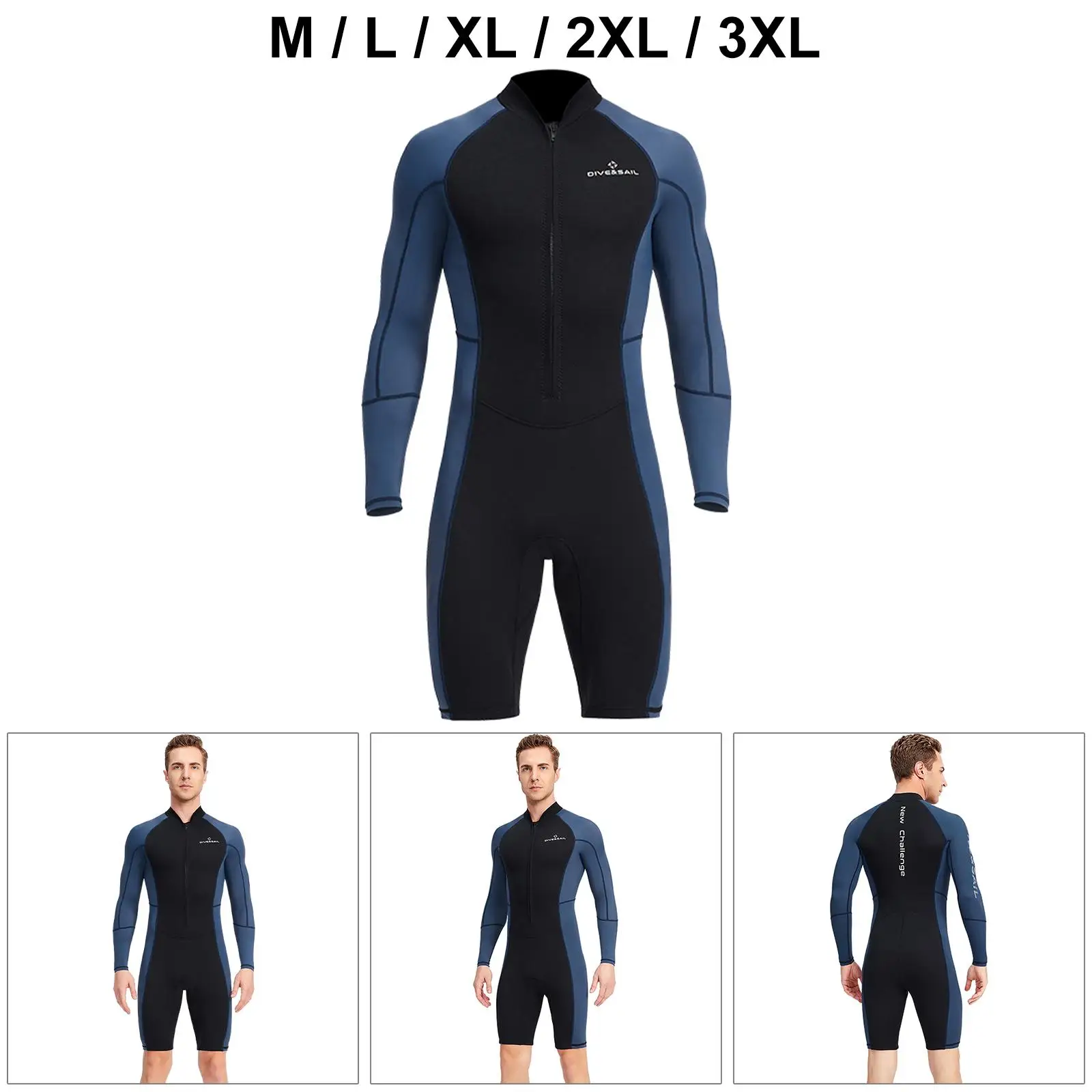 Men Wetsuit Scuba Diving Suit Protection Shorts for Kayaking Snorkeling