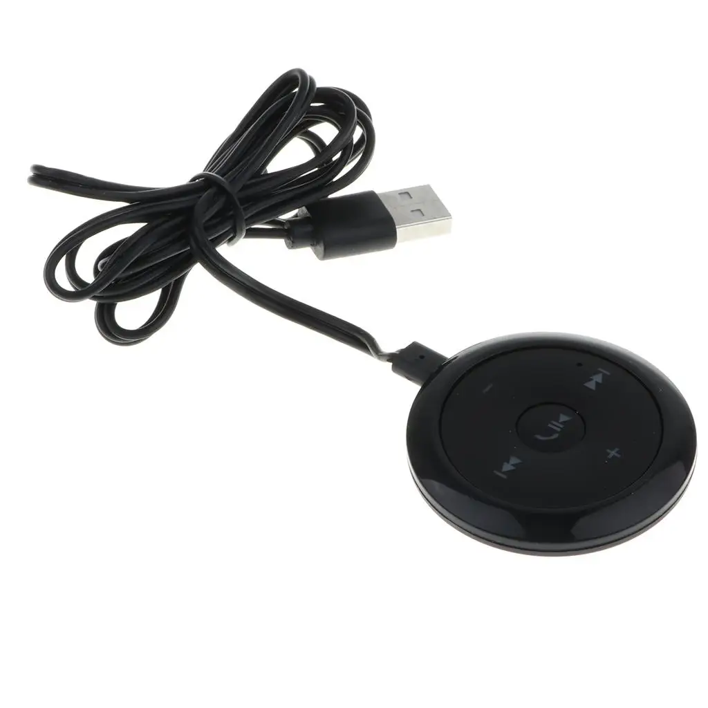 AUX Bluetooth Receiver Car MP3 Player Built-in Microphone 90dB SNR for