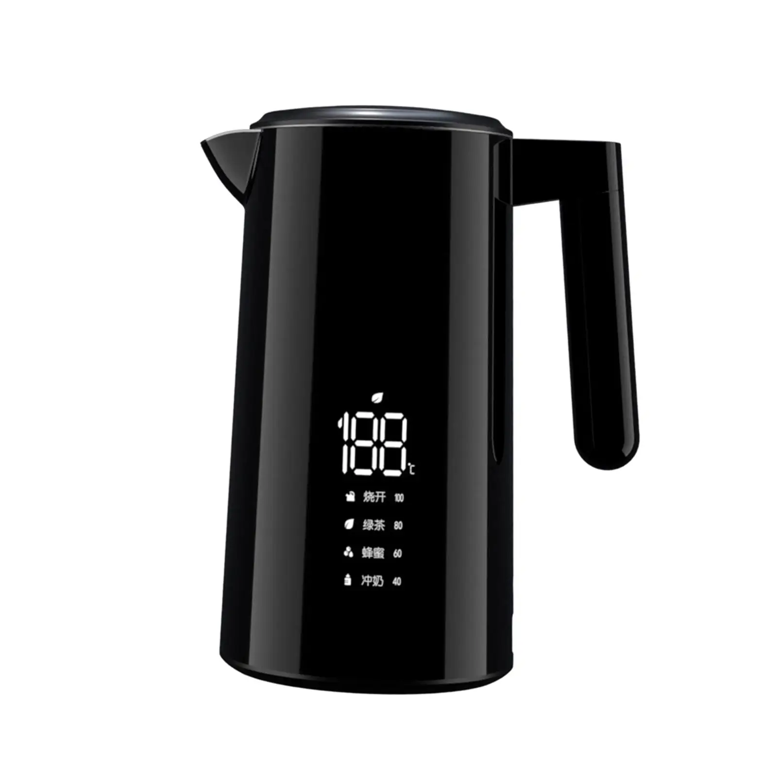 Portable Car Kettle Boiler 12V 24V Stainless Steel Temperature Display 1.2L Insulated Heater Cup for Coffee Outdoor Travel