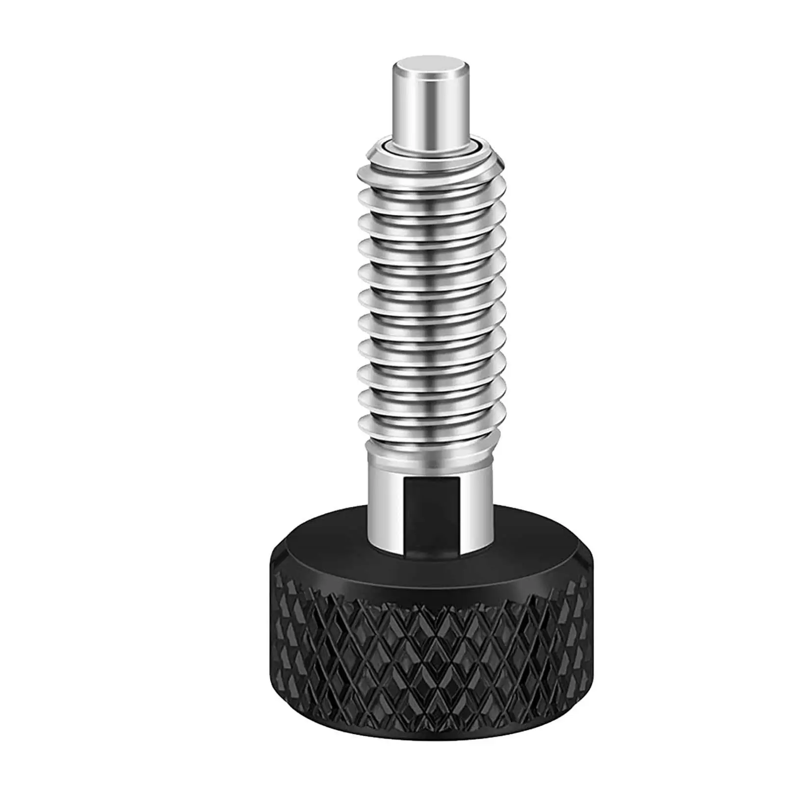 Retractable Plunger with Knurled Handle Lightweight Sturdy M6 Quick Release Pins for Engine Rooms Rolling Tool Boxes Automobiles