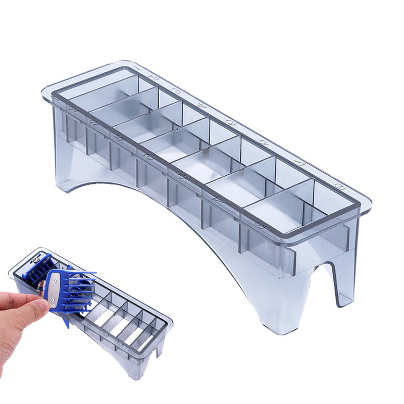 Best of 8 / 10 Grid Guide Limit Comb Storage Box Electric Hair Clipper Rack Holder Organizer Case Barber Salon Hairdressing Tools Reviews & Tips