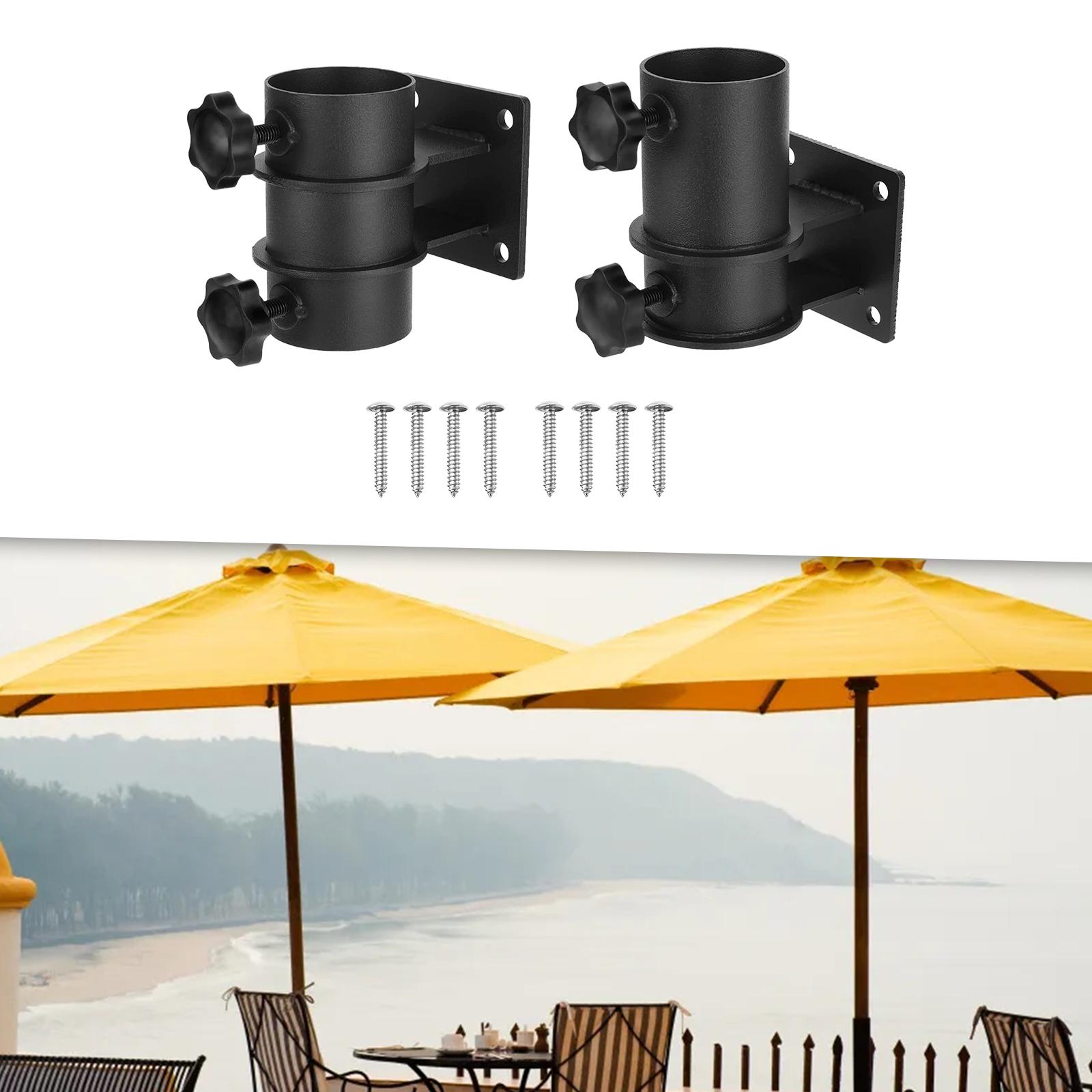 Umbrella Base Stand Fits 30-50mm Pole Parasol Hand Knob Patio Umbrella Stand Mount for Balcony Summer Beach Beach Devices Umbrella Base Stand Fits 30-50mm Pole Parasol Hand Knob Patio Umbrella Stand Mount for Balcony Summer Beach Beach Devices