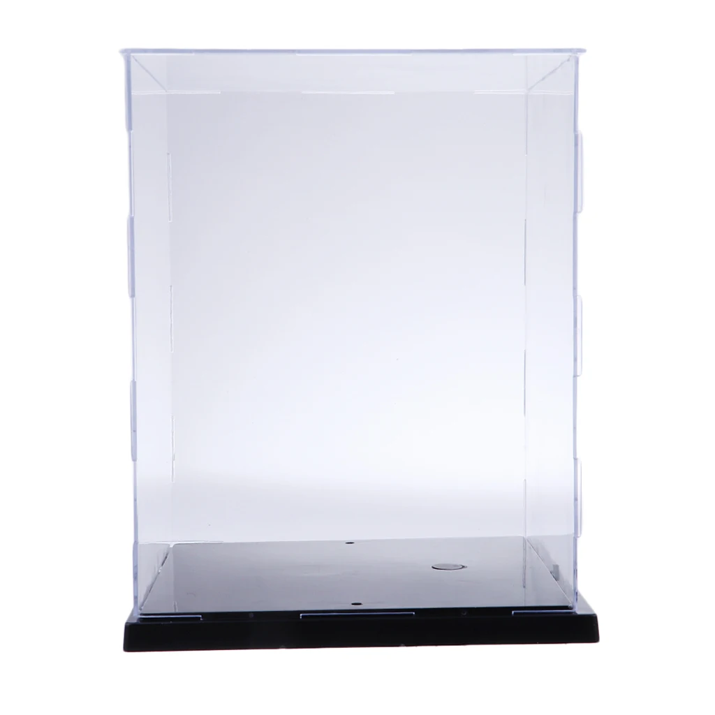 Dustproof Waterproof Enclosure Box Model Display Case with Lights