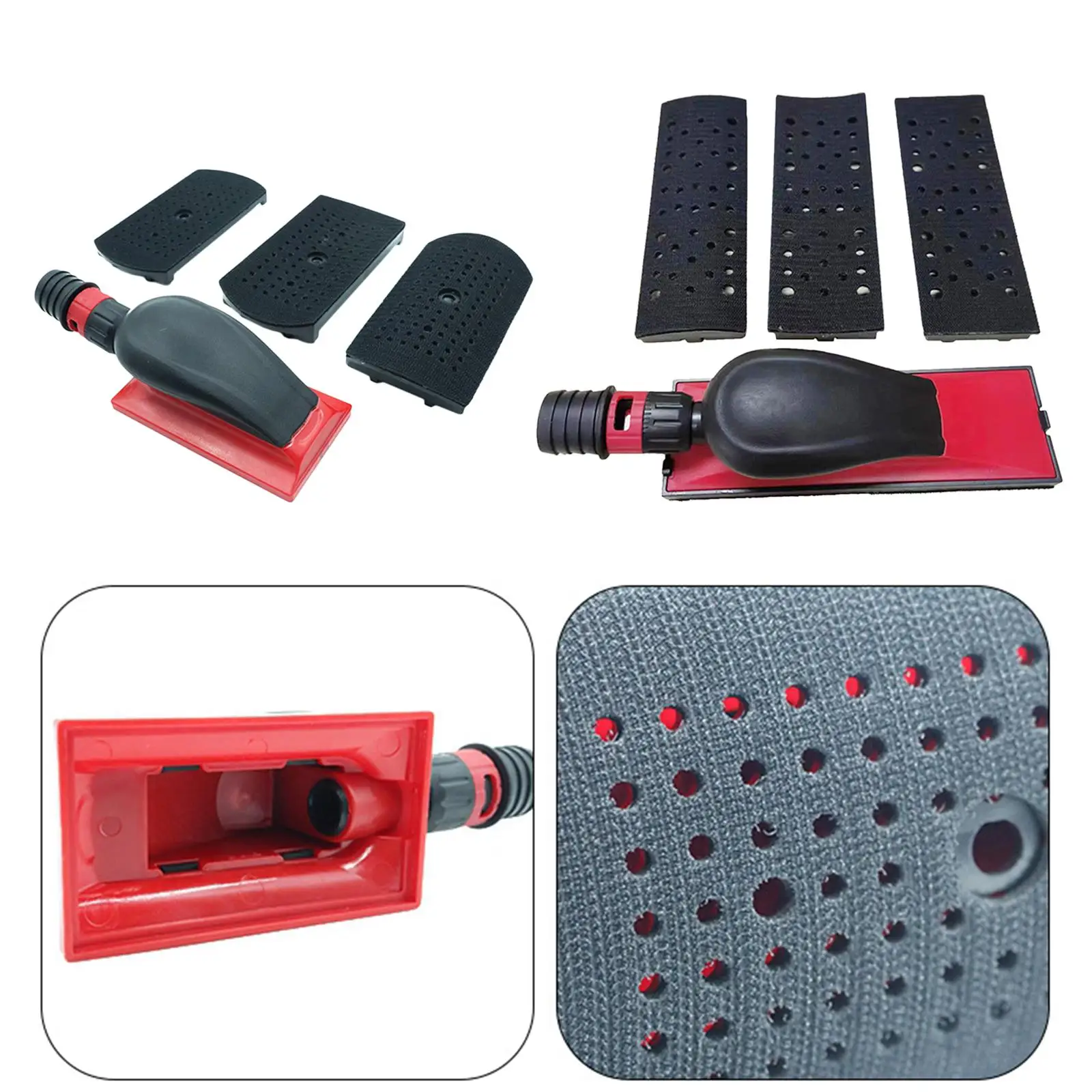 Hand Grinding Board Adjustable Grinding with Replacing Board for Paint Shops Detailing Shops Woodworking Woodworking Polishing