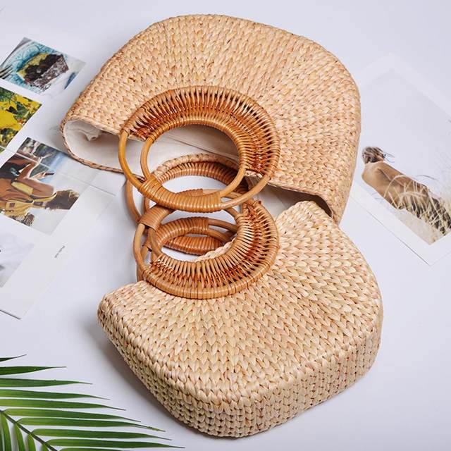 2022 Luxury Designer Beach Bag High Quality Famous Brand Straw Bags Women  Summer Raffia Handbag Travel Palm Basket Tote KL644 - AliExpress