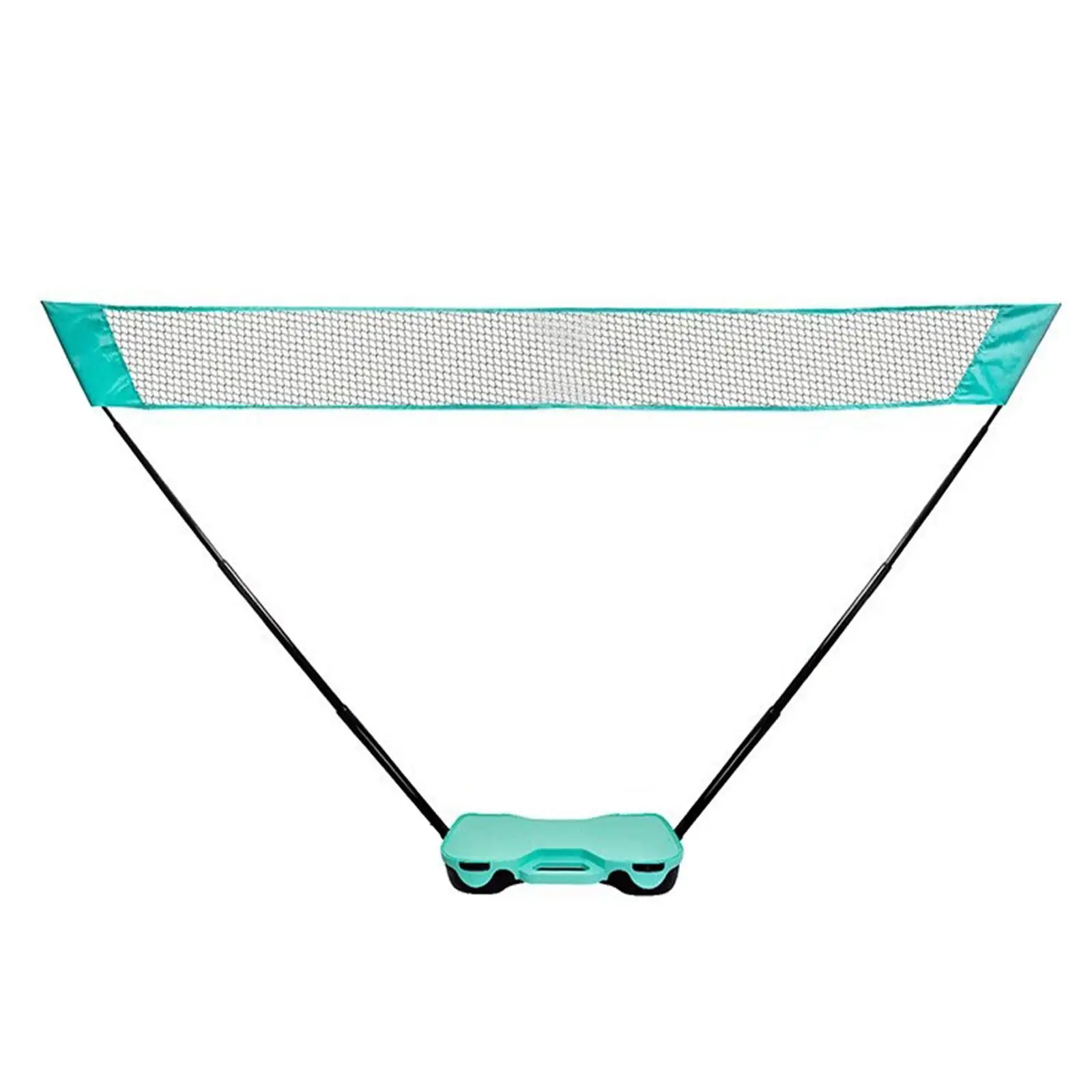 Badminton Net Easy Assemble Adjustable Volleyball Net Pickleball Net Badminton Net Stand for Sports Training Street Yard Gym