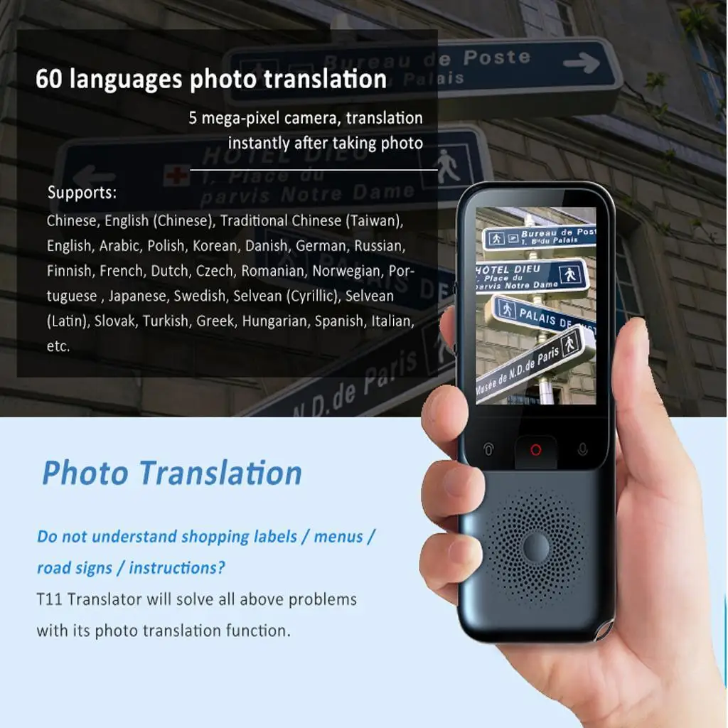   37 Language  Device, for Travel Learning Shopping Meetings