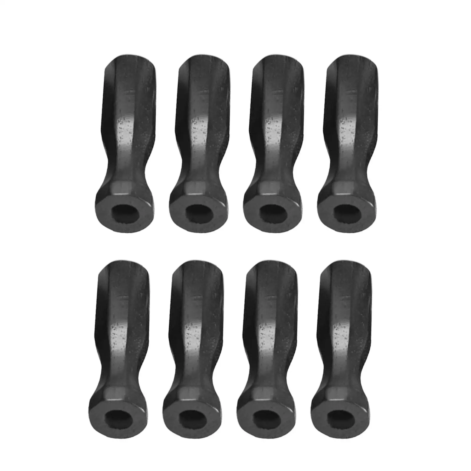 8x Soccer Table Handles Lightweight Wooden Foosball Handle Grip for Game Table