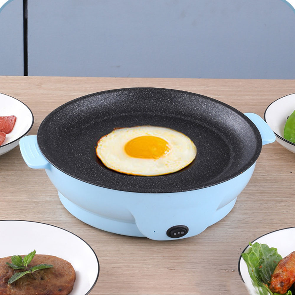 Title 6, 220V Multifunction Electric Frying Pan Skillet ...