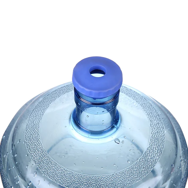 4 couvercles de bouteilles d'eau potable, gallons étanches, couvercles en  plastique anti-éclaboussures, couvercle réutilisable pour refroidisseur d' eau - AliExpress