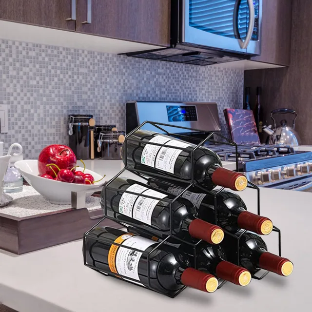 GIZNXBA Botellero Vino Vertical, Estante del Vino Encimera, Resina Botella  De Vino Titular De La Escultura, Decoración De Mesa Estante del Vino para  La Sala De Estar Cocina (Color : B4) 