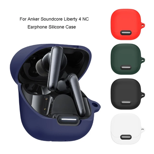 for Anker Soundcore Liberty 4 NC Earphone Shockproof Sleeve  Impact-resistant Housing Anti Dust Washable Cover 95AF