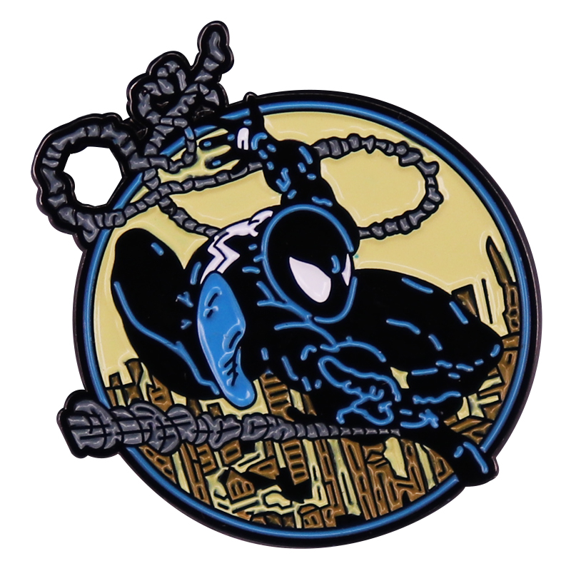 Coole Manga Comic Hero Emaille Pin Brosche Abzeichen Rucksack Kragen Pins Hut Schmuck Accessoires Geschenke – Detail 1