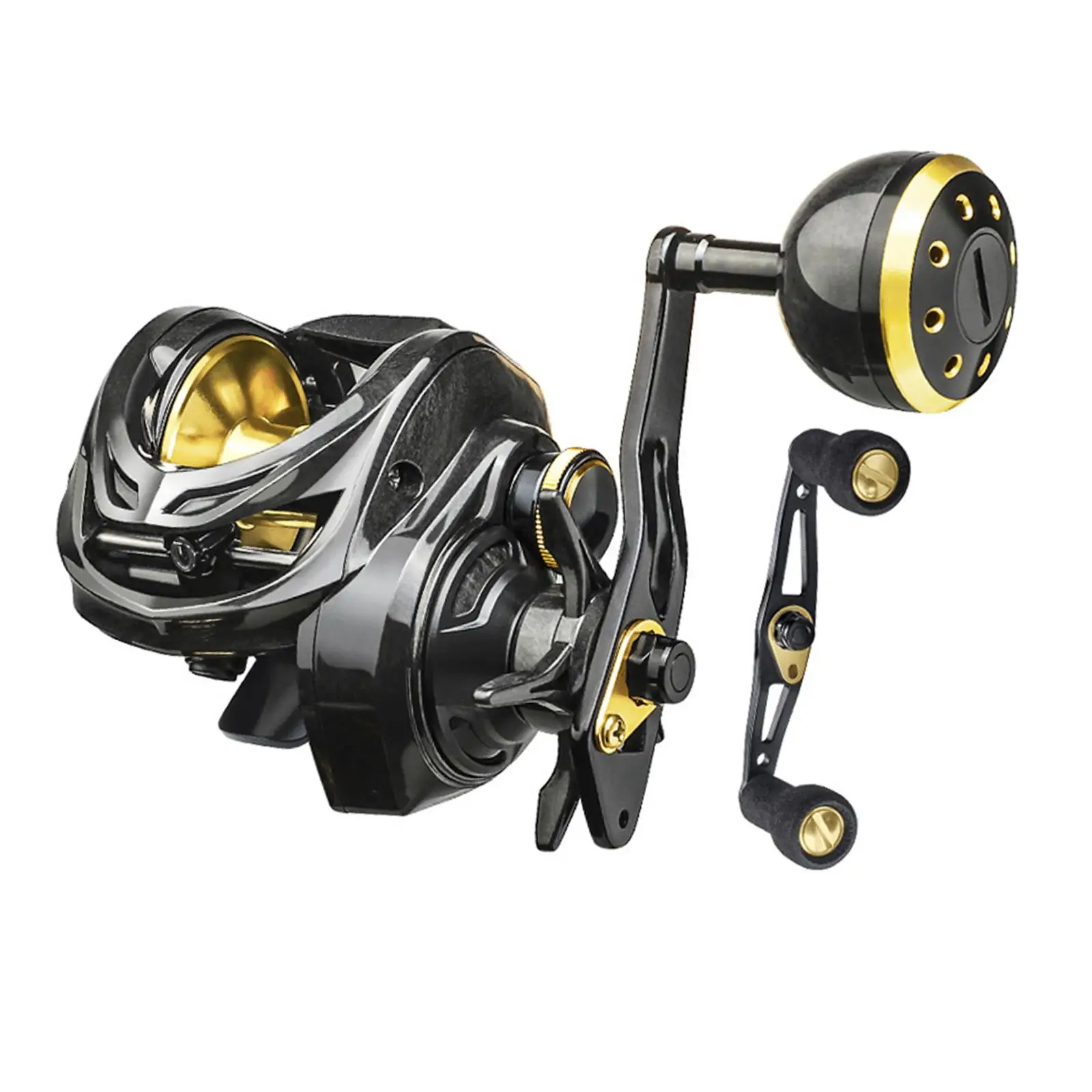 6.3:1 Gear Ratio Casting Speed N48 Level Brakecaster Reelcasting