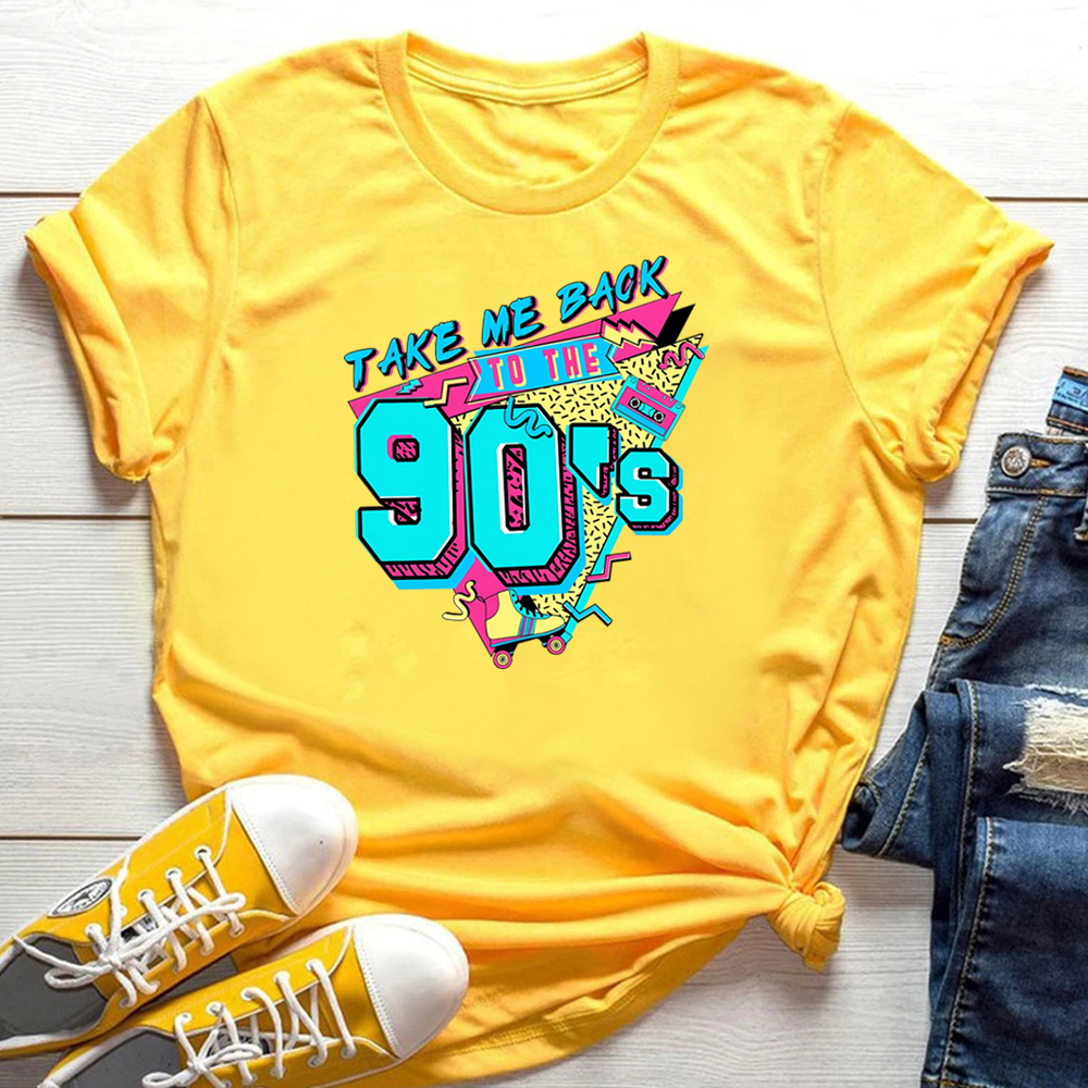 volta aos anos 90, camisas engraçadas do