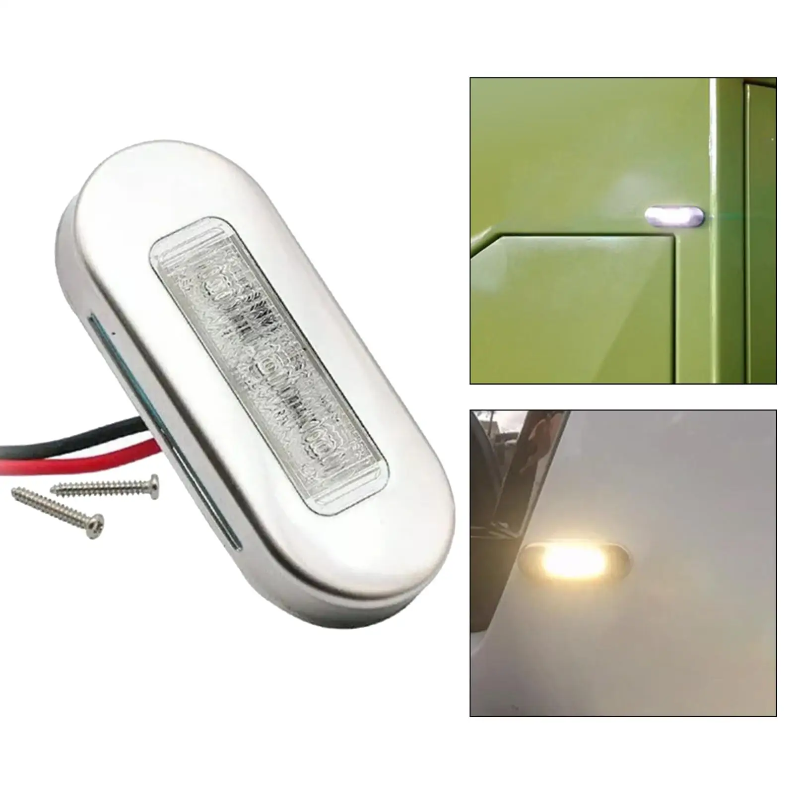 LED Boat Navigation Light Assembly Easy Installation Replacement Waterproof Boat