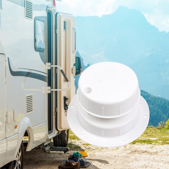 Évent De Climatiseur RV 2 Pcs Toit Réglable Sortie D'Air Ronde Pour Voiture Yacht Bus Camion