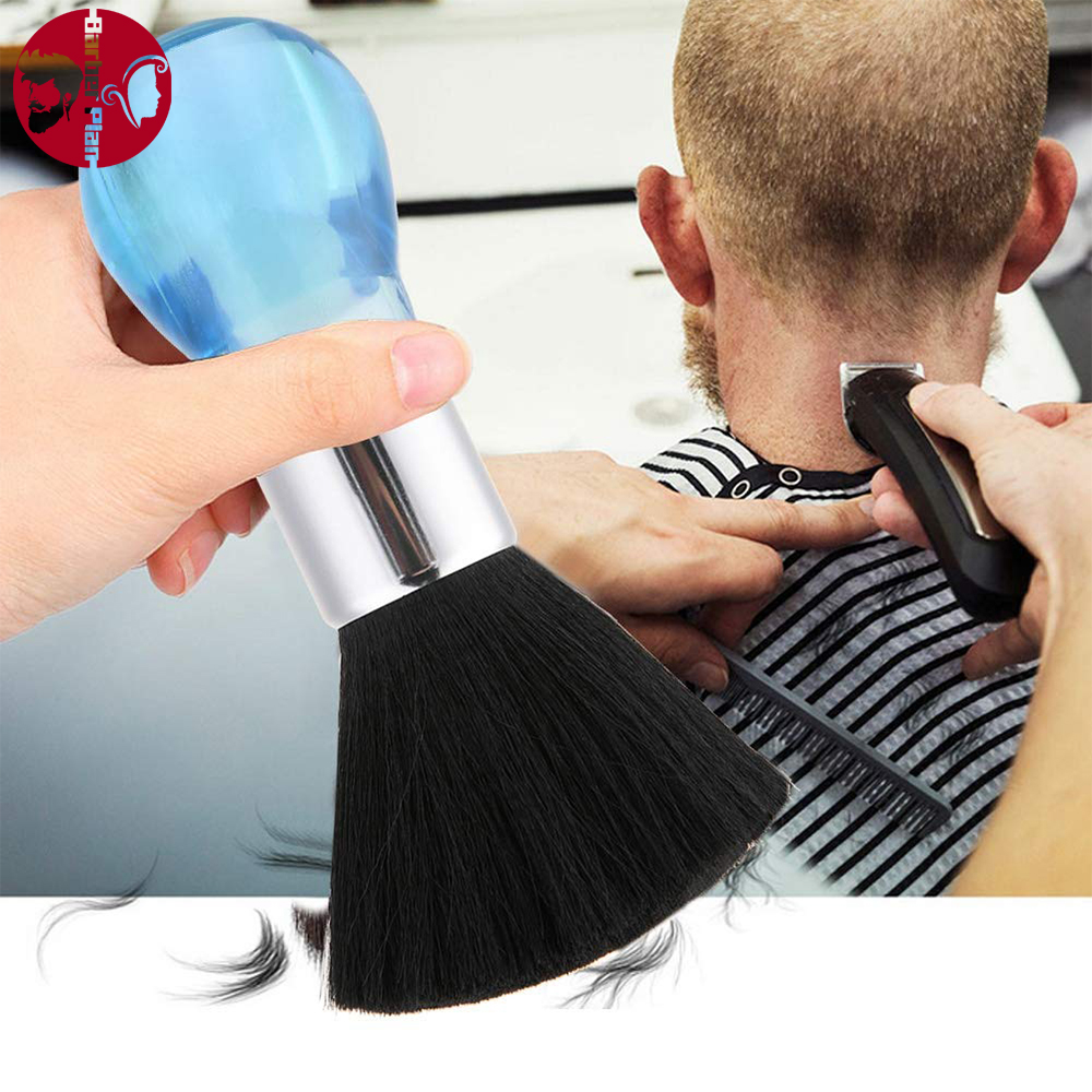 Best of High Quality Barber Crystal Hair Brush Professional Neck Face Duster Brushes Salon Cutting Hairdressing Styling Makeup Tools Reviews & Tips