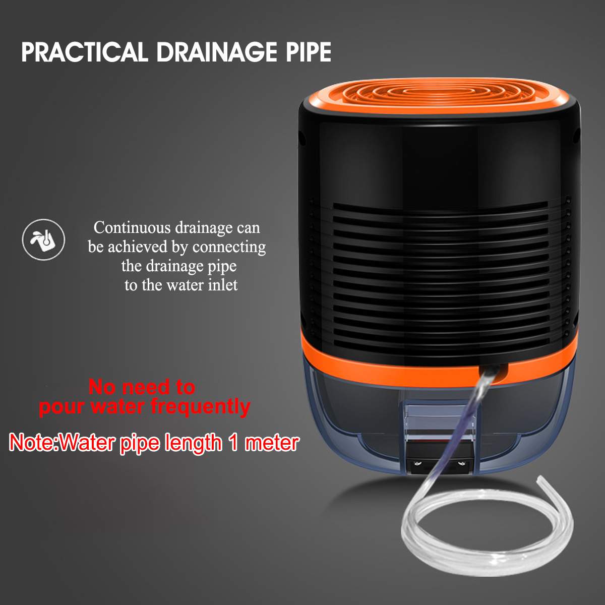 Title 4, Dehumidifier 800ML 25W Low Noise Portable dryer...