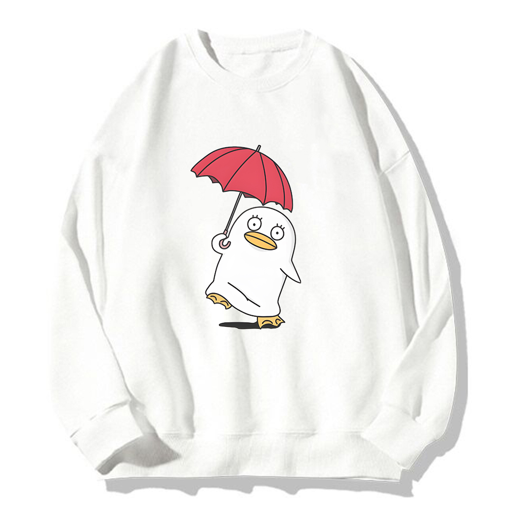 Moletons Bonito Pato Impressão Hoody Roupas para