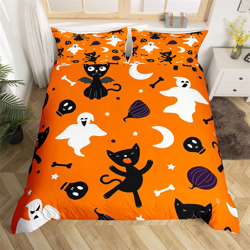 Pumpkin Tree Halloween Bed Set