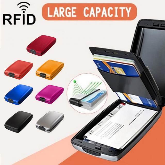 Card Case Dust-proof Waterproof Mini Large Capacity Anti-theft