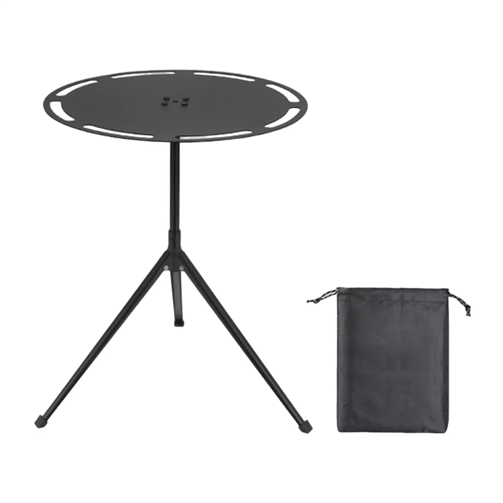 Camping Table Portable Adjustable Legs Easy Installation Mini Table Picnic Table for Outdoor Fishing Backpacking Hiking Barbecue