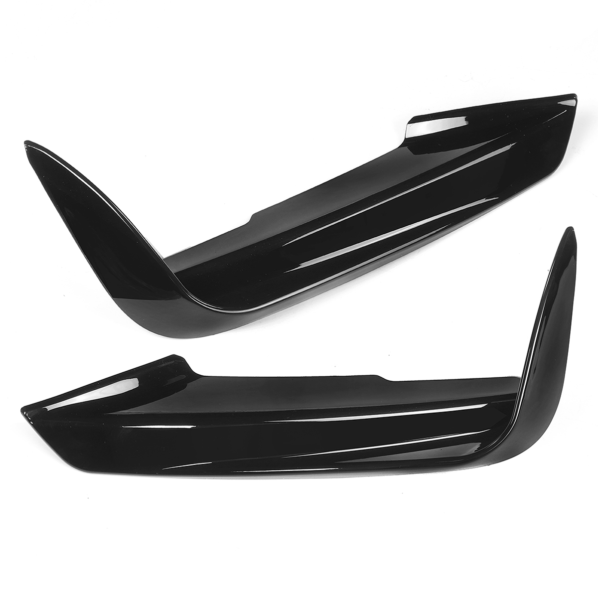 Paar Nebel Licht Lampe Augenbraue Rahmen Abdeckung Für BMW F30 F31 F35 M Sport 2012-2019 Auto Frontschürze lip Splitter Canards Spoiler – Detail 6